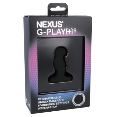 Plug analny wibrujący - Nexus G-Play+ Small Black